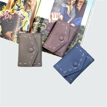 Three Fold Short PU Leather Wallet Women's New Style Japanese And Korean-Style Multi-functional Wallet Card Bit More Car Su
Three Fold Short PU Leather Wallet Women's New Style Japanese And Korean-Style Multi-functional Wallet Card Bit More Car Su