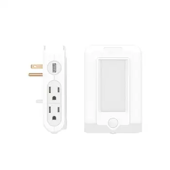 Fashion Multi-Function 3.1A Dual USB Charging Socket Plug In Smart Led Night Light Bedroom Hallway Bathroom US Plug Household
Fashion Multi-Function 3.1A Dual USB Charging Socket Plug In Smart Led Night Light Bedroom Hallway Bathroom US Plug Household