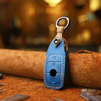 Handmade Genuine Leather Smart Car Key Case Cover for Mercedes Benz C Class W205 C200 C180 C260 C300 E Class W213 E200 S Class
Handmade Genuine Leather Smart Car Key Case Cover for Mercedes Benz C Class W205 C200 C180 C260 C300 E Class W213 E200 S Class