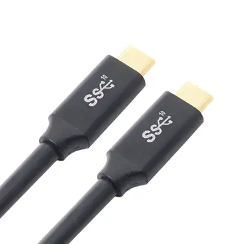 Zihan 10Gbps USB-C USB 3.1 Type C Gen2 Male to Male Data 100W Cable 50-200cm with E-marker
Zihan 10Gbps USB-C USB 3.1 Type C Gen2 Male to Male Data 100W Cable 50-200cm with E-marker