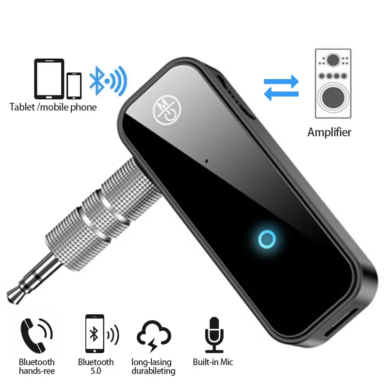 Автомобильный беспроводной Bluetooth-приемник с разъемом 3 5 мм | Мобильные телефоны и