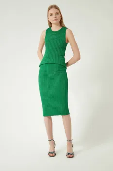 CELLULAR SLEEVELESS KNITWEAR BLUZ
CELLULAR SLEEVELESS KNITWEAR BLUZ