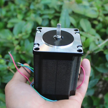 Precision 57 Stepper Motor Step Angle 0.9 Degree Engraving Machine 2-phase 4-wire Stepper Motor 1.3N.m, Shaft Diameter 5mm
Precision 57 Stepper Motor Step Angle 0.9 Degree Engraving Machine 2-phase 4-wire Stepper Motor 1.3N.m, Shaft Diameter 5mm