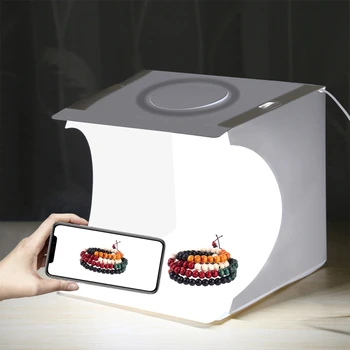 Mini Folding Lightbox Photo Studio Softbox Backlit Photobox Photography Background Kit LightBox With 6 Backdrops For DSLR Camera
Mini Folding Lightbox Photo Studio Softbox Backlit Photobox Photography Background Kit LightBox With 6 Backdrops For DSLR Camera
