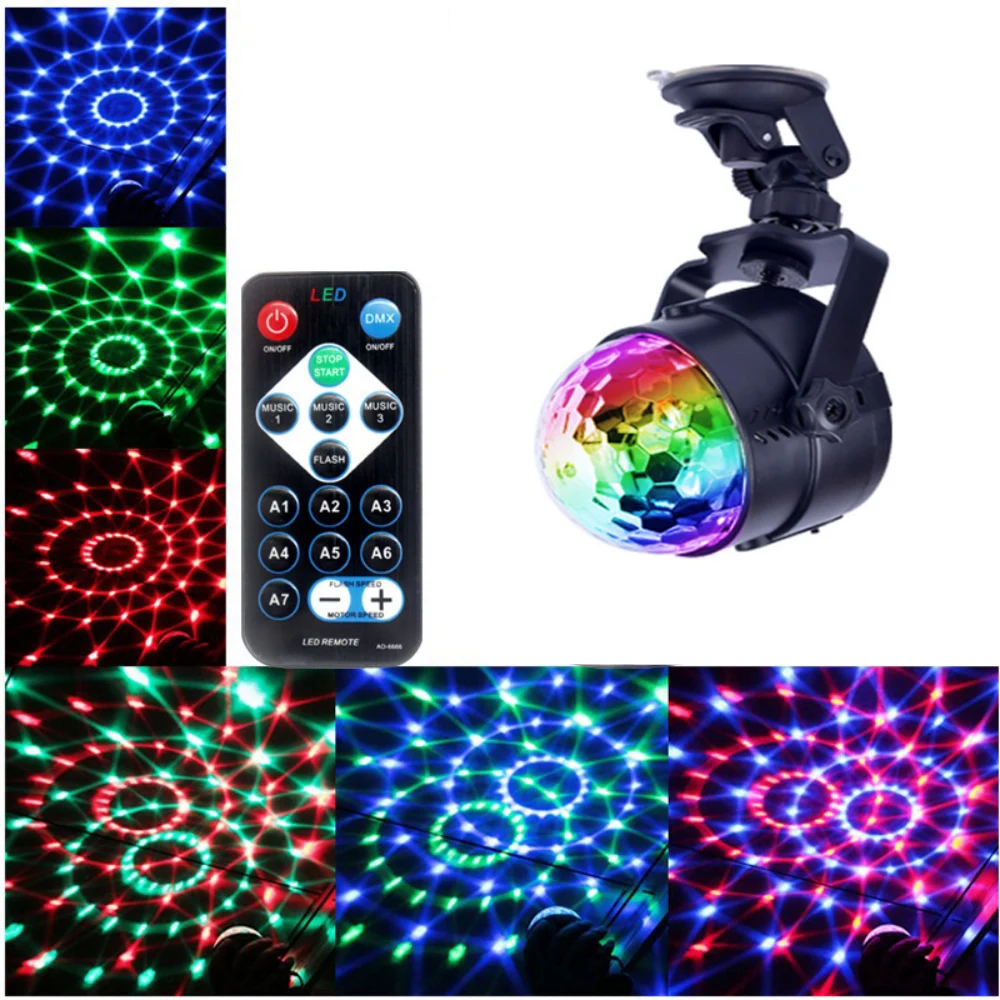 Rechargeable Sound Activated Rotating Disco Ball Party Light Strobe Light RGB LED Stage Light For Xmas Car Home DJ Wedding Show
Rechargeable Sound Activated Rotating Disco Ball Party Light Strobe Light RGB LED Stage Light For Xmas Car Home DJ Wedding Show