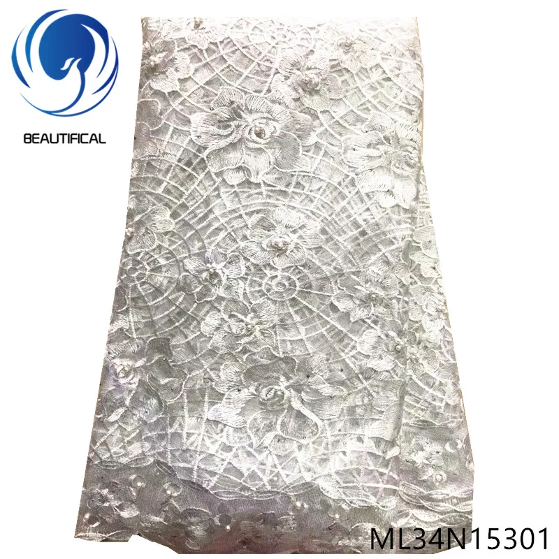 BEAUTIFICAL nigerian lace fabrics for dress New arrival beads net lace fabric embroidery beads lace fabric 5yards ML34N153
BEAUTIFICAL nigerian lace fabrics for dress New arrival beads net lace fabric embroidery beads lace fabric 5yards ML34N153