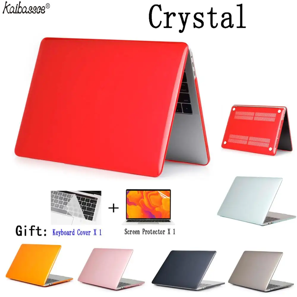Crystal Laptop Case for MacBook Air 11 13 Cover, For MacBook Pro 13 15 12 Retina New Air 13 Touch ID A1932 2018 Hard Case
Crystal Laptop Case for MacBook Air 11 13 Cover, For MacBook Pro 13 15 12 Retina New Air 13 Touch ID A1932 2018 Hard Case
