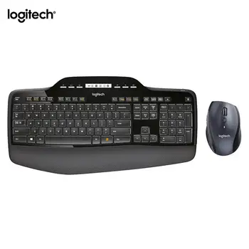 Logitech MK710 Keyboard Mouse Combs Set 2.4GHz Wireless Ergonomic Optical Mice for Office Home
Logitech MK710 Keyboard Mouse Combs Set 2.4GHz Wireless Ergonomic Optical Mice for Office Home
