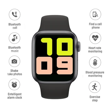 Smart Watch T500 IWO13 Series 5 Beehive SmartWatch Bluetooth Call Play Music Heart Rate Monitor Blood Pressure VS IWO 8 12
Smart Watch T500 IWO13 Series 5 Beehive SmartWatch Bluetooth Call Play Music Heart Rate Monitor Blood Pressure VS IWO 8 12