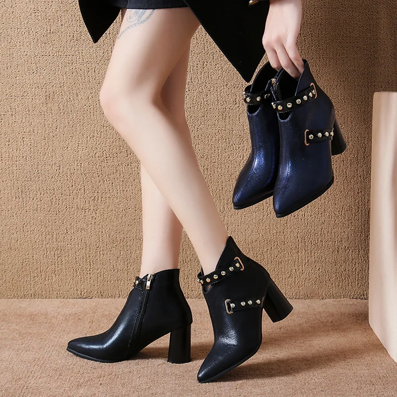 Brand Women's Shoes Winter Boots Lady Boots-women Booties Woman 2019 High Heels Clogs Platform Zipper Fashion 2020 Rubber
Brand Women's Shoes Winter Boots Lady Boots-women Booties Woman 2019 High Heels Clogs Platform Zipper Fashion 2020 Rubber