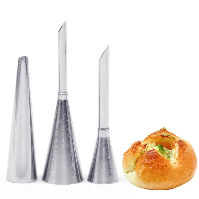 3Pcs Cream Icing Piping Nozzle Tips Stainless Steel Cupcake Puffs Injection Cake Decorating Tips Puff Nozzle Tip Pastry Tool
3Pcs Cream Icing Piping Nozzle Tips Stainless Steel Cupcake Puffs Injection Cake Decorating Tips Puff Nozzle Tip Pastry Tool