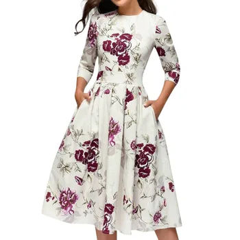 Women Elegent A-line Vintage Printing Party Vestidos Dress Party Dress Vestido Dress Women 2020 Vestidos Coctel Vestido Demin
Women Elegent A-line Vintage Printing Party Vestidos Dress Party Dress Vestido Dress Women 2020 Vestidos Coctel Vestido Demin