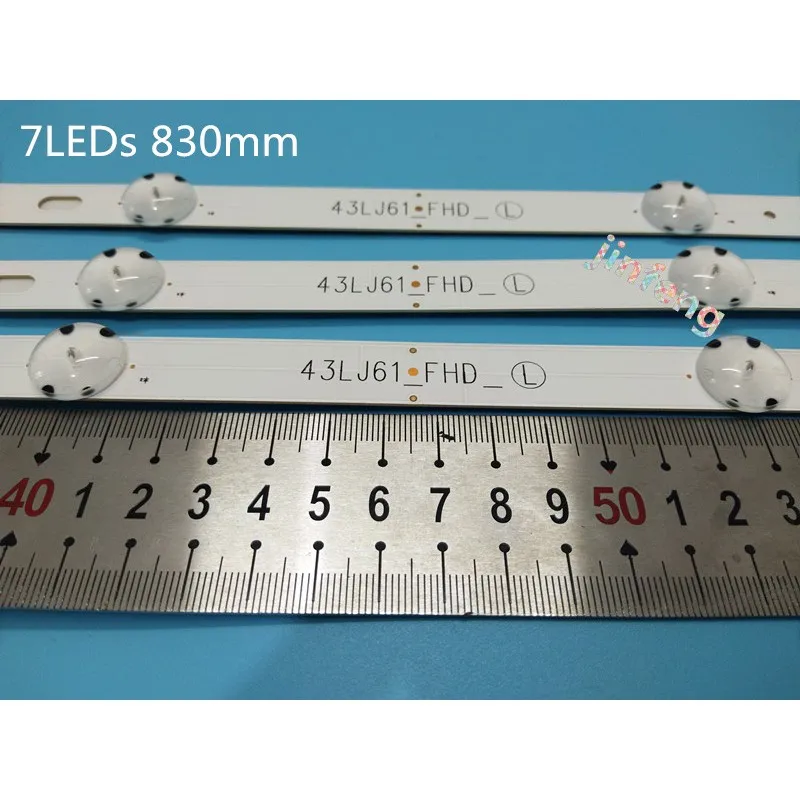 3 PCS/set LED backlight strip for LG 43UJ6300 43UJ6500 43UJ6560 43UJ651V 43UJ561V 43UJ701V 43UK6200 43UJ630V 43UJ635V 43LJ614V
3 PCS/set LED backlight strip for LG 43UJ6300 43UJ6500 43UJ6560 43UJ651V 43UJ561V 43UJ701V 43UK6200 43UJ630V 43UJ635V 43LJ614V