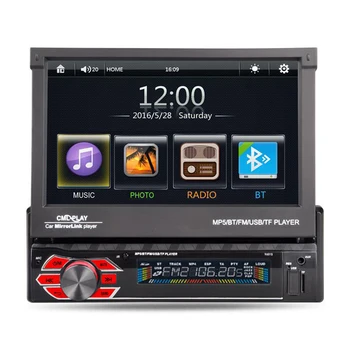 7 Inches HD Touch Screen Vehicle-Mounted Bluetooth Player Car Mirrorlink Player Without GPS For Children Gift - Basic Version 
7 Inches HD Touch Screen Vehicle-Mounted Bluetooth Player Car Mirrorlink Player Without GPS For Children Gift - Basic Version