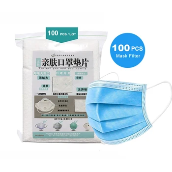 100pcs Filtre De Masque Activated Carbon Filter Disposable Face Mask Breathing Insert Protective Mouth Mask Filtro Masks Filters 
100pcs Filtre De Masque Activated Carbon Filter Disposable Face Mask Breathing Insert Protective Mouth Mask Filtro Masks Filters