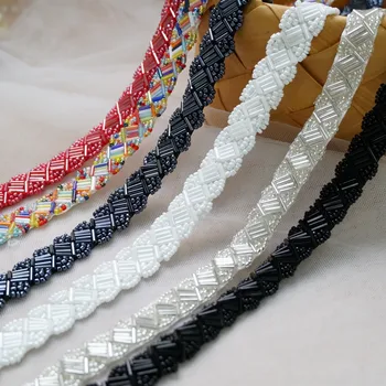 Multi Color Beaded Lace Trim Tape Fabric 15mm Ribbon For DIY Costume Collar Sewing Garment Dress Sewing Supplies Craft, 3 Yards
Multi Color Beaded Lace Trim Tape Fabric 15mm Ribbon For DIY Costume Collar Sewing Garment Dress Sewing Supplies Craft, 3 Yards