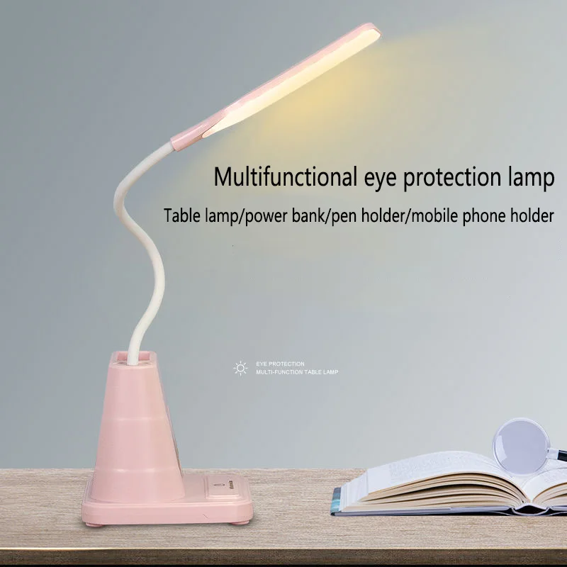 LED Desk Lamp Eye Protection Learning Desk Lamp Student Dormitory Charging Bedroom Bedside Lamp Special Touch Small Desk Lamp
LED Desk Lamp Eye Protection Learning Desk Lamp Student Dormitory Charging Bedroom Bedside Lamp Special Touch Small Desk Lamp