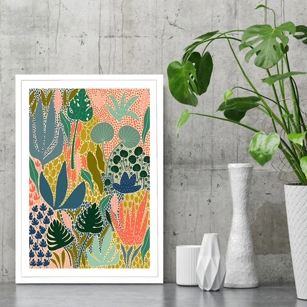 Abstract Multicolored Green Garden PLants Wall Art Canvas Painting Picture Posters and Prints Gallery Aisle Unique Home Decor
Abstract Multicolored Green Garden PLants Wall Art Canvas Painting Picture Posters and Prints Gallery Aisle Unique Home Decor