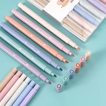 6Pcs/Set Highlighter Pen set Light Color Kawaii Marker Pen DIY Photo Album Journal Painting Fluorescent Pen Student Stationery
6Pcs/Set Highlighter Pen set Light Color Kawaii Marker Pen DIY Photo Album Journal Painting Fluorescent Pen Student Stationery