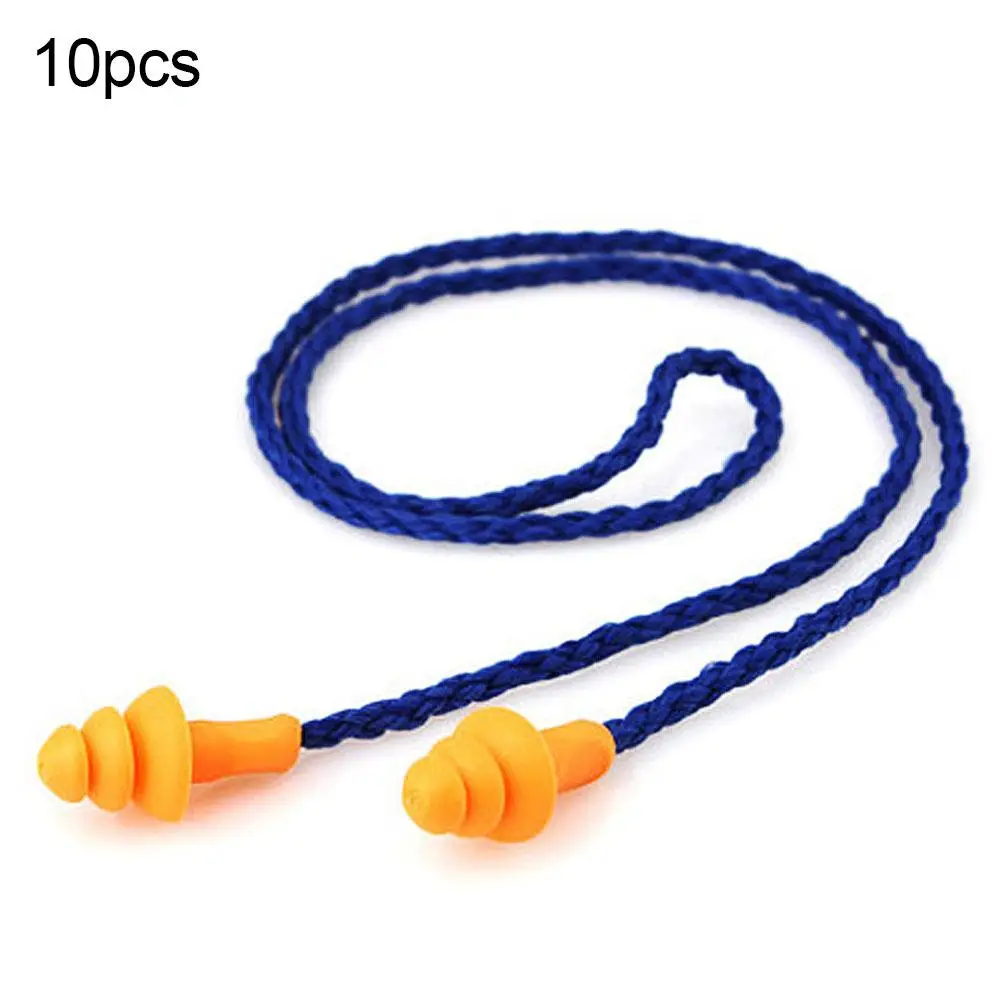10Pcs Soft Silicone Sound Noise Reduction Ear Plugs Hearing Protection Earplugs New Chic
10Pcs Soft Silicone Sound Noise Reduction Ear Plugs Hearing Protection Earplugs New Chic