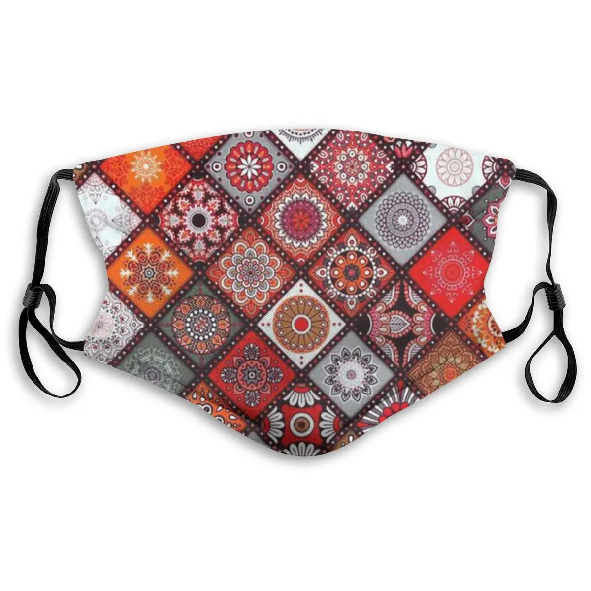 Dust Mask with Filter, Retro Red Mandala Graphic Flower Splicing Tiles Unisex Mouth Face Mask for Adult Kids Washable Reusable
Dust Mask with Filter, Retro Red Mandala Graphic Flower Splicing Tiles Unisex Mouth Face Mask for Adult Kids Washable Reusable