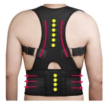 Nylon Orthopedic Back Support Belt with 10 pcs Magnets Medical Corsets Wrap for Recovery Workout Herniated Disc Pain Relief
Nylon Orthopedic Back Support Belt with 10 pcs Magnets Medical Corsets Wrap for Recovery Workout Herniated Disc Pain Relief