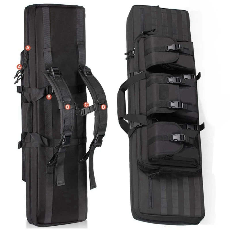 Double Long Rifle Gun Case Bag 36inch/90cm Tactical Rifle Backpack Pistol Soft Firearm Transportation Carbine Case Rifle Bag
Double Long Rifle Gun Case Bag 36inch/90cm Tactical Rifle Backpack Pistol Soft Firearm Transportation Carbine Case Rifle Bag