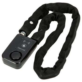 Dropship-Black Smart Chain Lock 80Cm Smart Waterproof Bluetooth Lock 110Db Latest Anti Theft Alarm Keyless Phone App Control Loc
Dropship-Black Smart Chain Lock 80Cm Smart Waterproof Bluetooth Lock 110Db Latest Anti Theft Alarm Keyless Phone App Control Loc