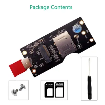 M.2 Key B to USB 3.0 Adapter Riser Card for Desktop PC with SIM Card Slot Connector Board for WWAN/LTE 2/3/4G 5G Module
M.2 Key B to USB 3.0 Adapter Riser Card for Desktop PC with SIM Card Slot Connector Board for WWAN/LTE 2/3/4G 5G Module