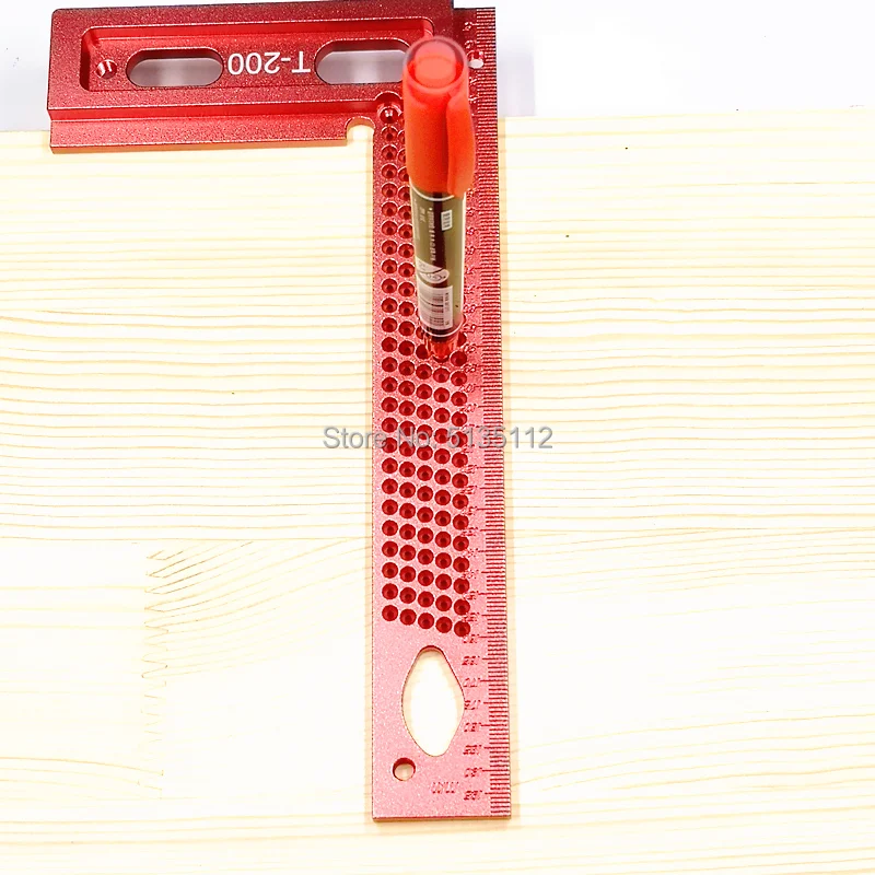 Precision Woodworking Scribe Aluminum Hole Scribing Gauge Carpenter Scriber Marking Device T-200 T-160 L Shape square Ruler
Precision Woodworking Scribe Aluminum Hole Scribing Gauge Carpenter Scriber Marking Device T-200 T-160 L Shape square Ruler