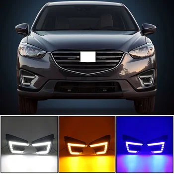 CAPQX 1Pair For Mazda cx-5 cx5 cx 5 2012-2016 Front LED Daytime Light Running Light DRL Day Light Driving light Fog Lamp Light
CAPQX 1Pair For Mazda cx-5 cx5 cx 5 2012-2016 Front LED Daytime Light Running Light DRL Day Light Driving light Fog Lamp Light
