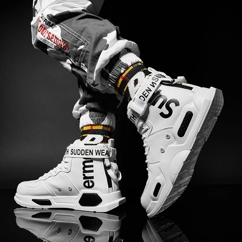 MEN'S SHOES High Shoes Men Korean-style Autumn High State of Shoes Hip Hop Online Celebrity Shoe Men's Trendy Shoes Putian Sport
MEN'S SHOES High Shoes Men Korean-style Autumn High State of Shoes Hip Hop Online Celebrity Shoe Men's Trendy Shoes Putian Sport