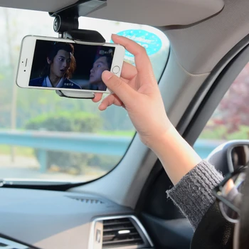 Car Sun Visor Phone Holder Universal 360 Degree Rotation Automobiles Navigation Mount Stand Clip Mobile Phone Bracket Accessory
Car Sun Visor Phone Holder Universal 360 Degree Rotation Automobiles Navigation Mount Stand Clip Mobile Phone Bracket Accessory