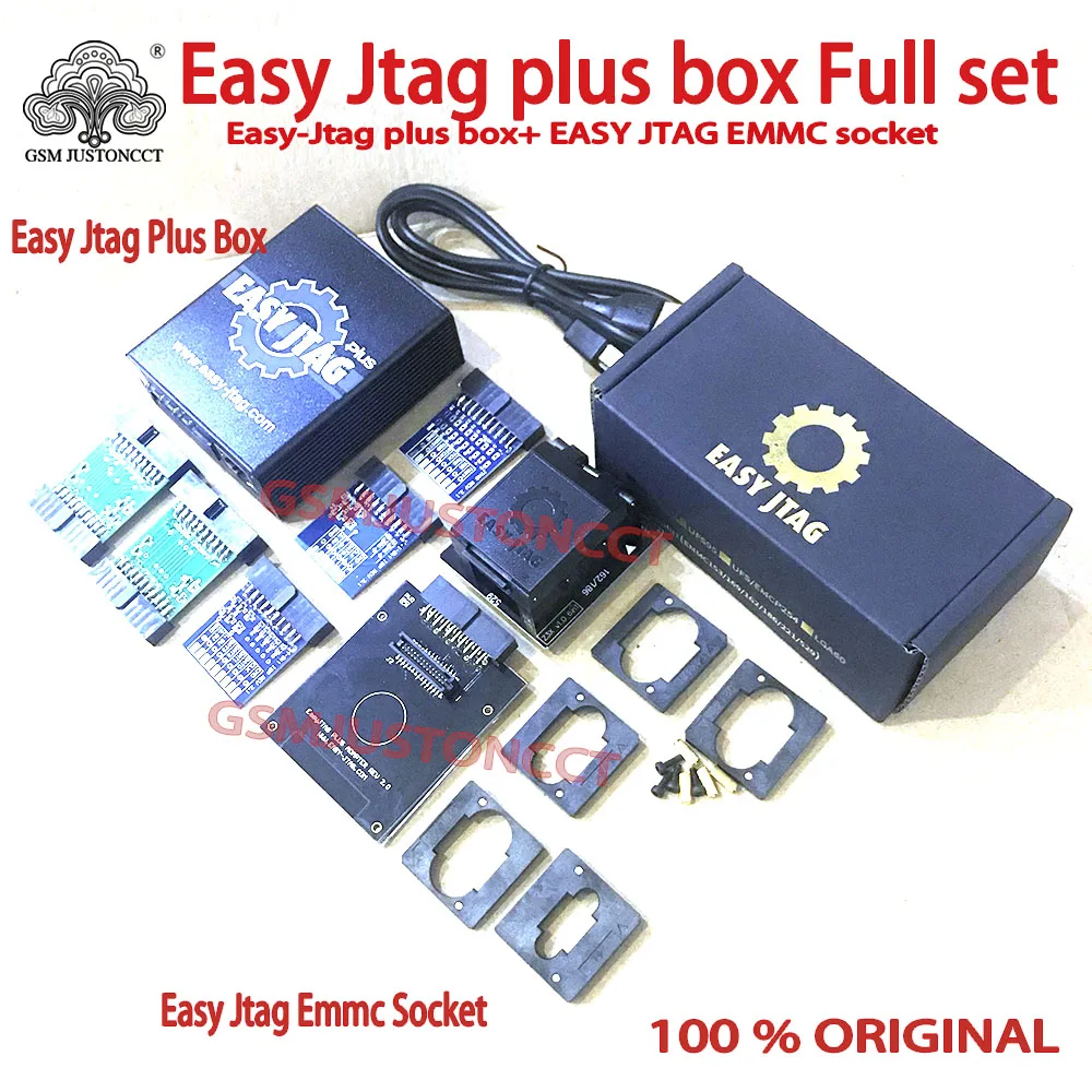 2022 New version Full set Easy Jtag plus box Easy-Jtag box+ EASY JTAG EMMC socket |