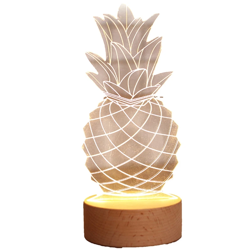 Creative 3D Pineapple Shape Office Desktop Decoration, 3D Decorative Atmosphere Night Light Table Lamp
Creative 3D Pineapple Shape Office Desktop Decoration, 3D Decorative Atmosphere Night Light Table Lamp
