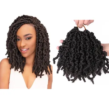 Hywamply 8" Pre-twisted Spring Twist Curly Crochet Braids Synthetic Braiding Hair Extension Jumgo Bomb Twist 15strands
Hywamply 8" Pre-twisted Spring Twist Curly Crochet Braids Synthetic Braiding Hair Extension Jumgo Bomb Twist 15strands