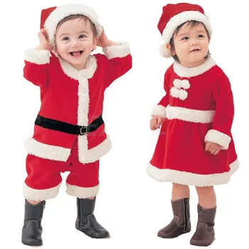Santa claus costume for kids Dance drama clothes with hat girls christmas costume children's cosplay santa dress christmas elf
Santa claus costume for kids Dance drama clothes with hat girls christmas costume children's cosplay santa dress christmas elf
