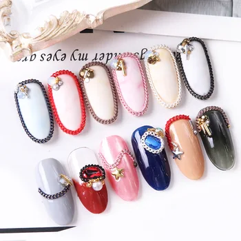 Mixed 6 colors Metal Chains For Nail Art Decorations Rock Punk 3D Jewelry Gold Silver Hollow Necklace For Manicure Designs
Mixed 6 colors Metal Chains For Nail Art Decorations Rock Punk 3D Jewelry Gold Silver Hollow Necklace For Manicure Designs