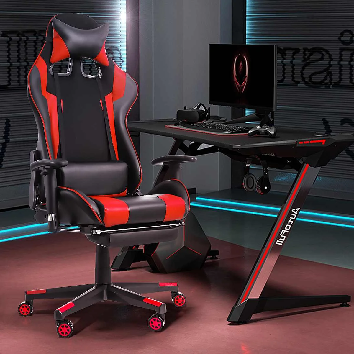 WCG Gamer Chair Gaming Computer Chair Leather Office Chair Furniture WCG Game Chairs Desk Chair Internet Racing Gamer Chairs WCG Gamer Chair Gaming Computer Chair Leather Office Chair Furniture WCG Game Chairs Desk Chair Internet Racing Gamer Chairs