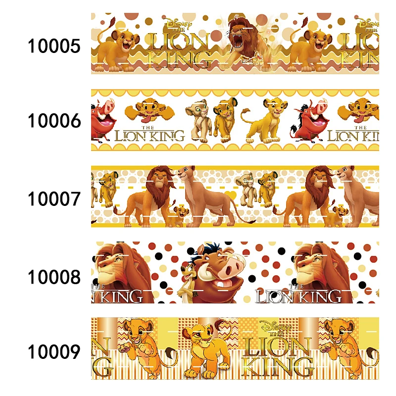 Лента Корсажная «Король Лев» Disney, материал «сделай сам» с принтом мультяшных персонажей, 1 дюйм 25 мм
Лента Корсажная «Король Лев» Disney, материал «сделай сам» с принтом мультяшных персонажей, 1 дюйм 25 мм