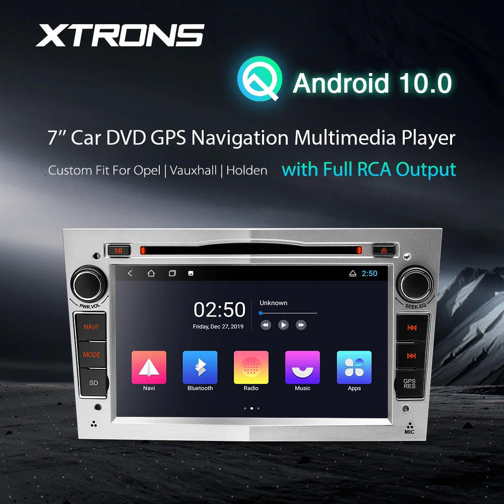 Мультимедийный плеер XTRONS на Android 10 0 с 7 "GPS для opel vauxhall astra 2004 2010 corsa holden RCA OBD ROM 16