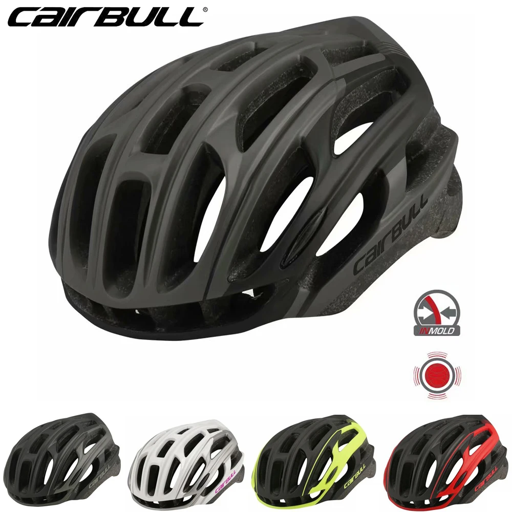 CAIRBULL Ultralight Bicycle Cycling helmet Cascos with Tail Light Integrally-molded Riding Helmet for mtb Bike Racing Helmet
CAIRBULL Ultralight Bicycle Cycling helmet Cascos with Tail Light Integrally-molded Riding Helmet for mtb Bike Racing Helmet