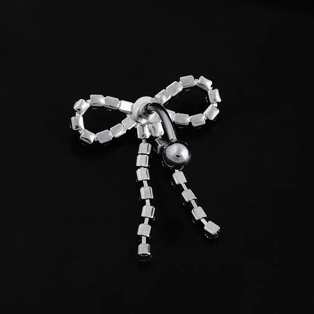 Bow Navel Ring Crystal Rhinestone Belly Button Rings Navel Piercing Navel Rings Jewellery Body Punk Surgical Steel Clear Nombril
Bow Navel Ring Crystal Rhinestone Belly Button Rings Navel Piercing Navel Rings Jewellery Body Punk Surgical Steel Clear Nombril