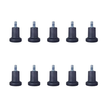 10Pcs/Set Bell Glides Replacement for Office Chair Without Wheels Fixed Stationary Caster Foot Mat Black
10Pcs/Set Bell Glides Replacement for Office Chair Without Wheels Fixed Stationary Caster Foot Mat Black
