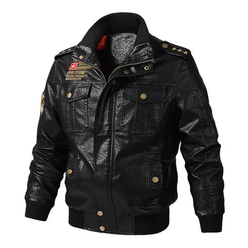 Motorcycle Jacket PU Leather Moto Leather Jacket Biker Clothing Retro Stylish Coat Windproof Warm Riding Jacket
Motorcycle Jacket PU Leather Moto Leather Jacket Biker Clothing Retro Stylish Coat Windproof Warm Riding Jacket