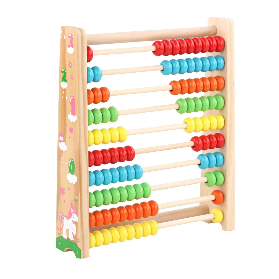 Child Wooden Abacus Toys 100 Beads Early Math Educational Learning Toy Intelligence Development Calculat Bead Kid Montessori Toy
Child Wooden Abacus Toys 100 Beads Early Math Educational Learning Toy Intelligence Development Calculat Bead Kid Montessori Toy