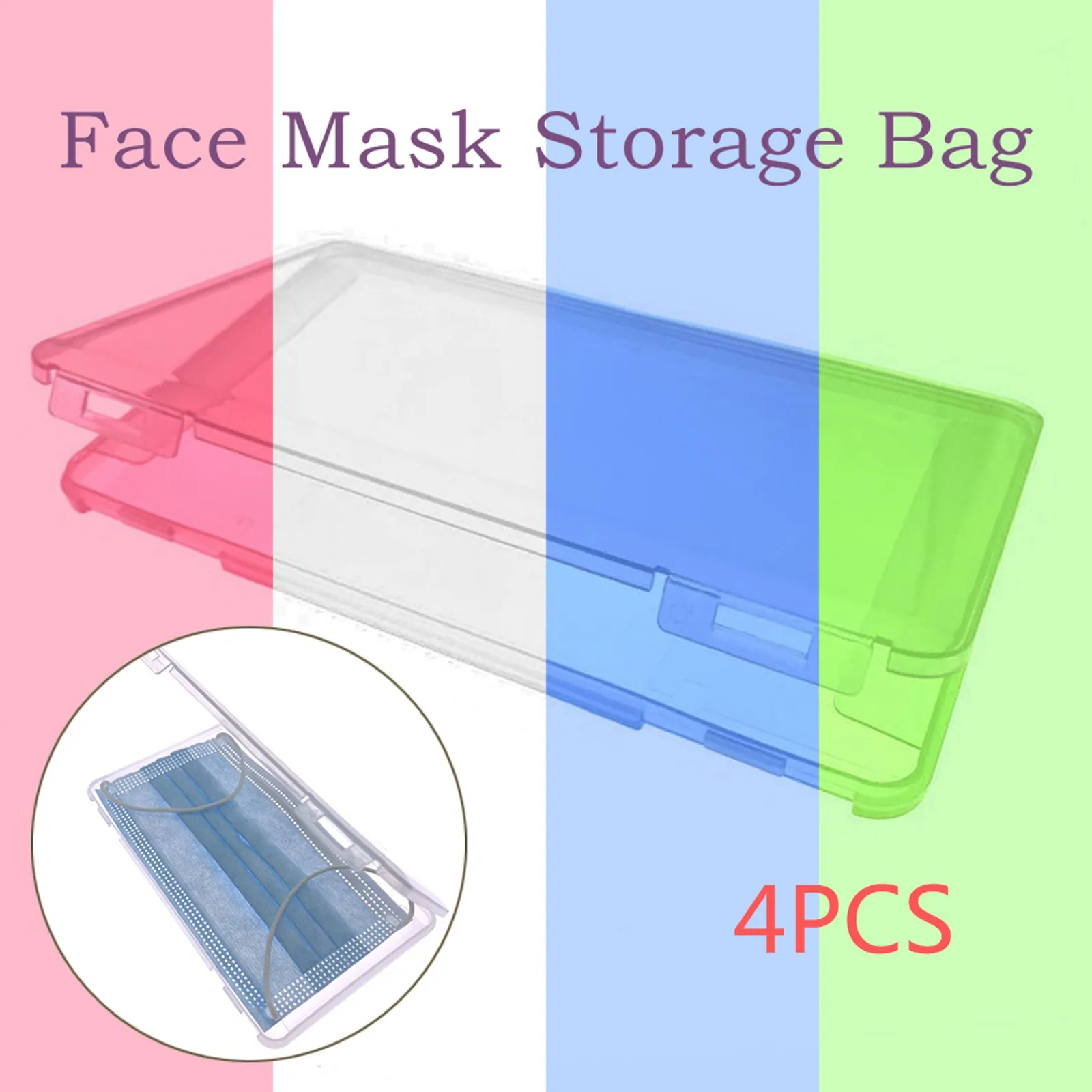 Mascarilla 4pcs Portable Mask Storage Reusable Case Face Mask Cover Storage Box Carry Masks Reusable Mouth Caps Washable
Mascarilla 4pcs Portable Mask Storage Reusable Case Face Mask Cover Storage Box Carry Masks Reusable Mouth Caps Washable