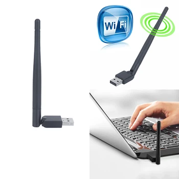 USB 2.0 Adapter Receiver Wi-Fi Adapter Wireless Network Card 150Mbps High Speed Wi-Fi Receiver Antenna For PC Laptop
USB 2.0 Adapter Receiver Wi-Fi Adapter Wireless Network Card 150Mbps High Speed Wi-Fi Receiver Antenna For PC Laptop