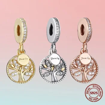 Tree Of Life Dangle Charm 925 Sterling Silver Rose Gold Beads For Pandora Original Bracelet Necklace Pendant Fit Women Jewelry
Tree Of Life Dangle Charm 925 Sterling Silver Rose Gold Beads For Pandora Original Bracelet Necklace Pendant Fit Women Jewelry