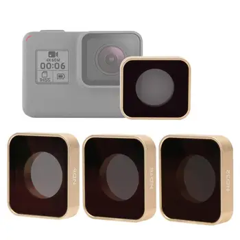 JUNESTAR Action Camera ND8 ND16 ND32 Diving Lens Filter for GOPRO5/6/7 Light Reducing Filter for Gopro 5/6/7 Camera Accessories
JUNESTAR Action Camera ND8 ND16 ND32 Diving Lens Filter for GOPRO5/6/7 Light Reducing Filter for Gopro 5/6/7 Camera Accessories